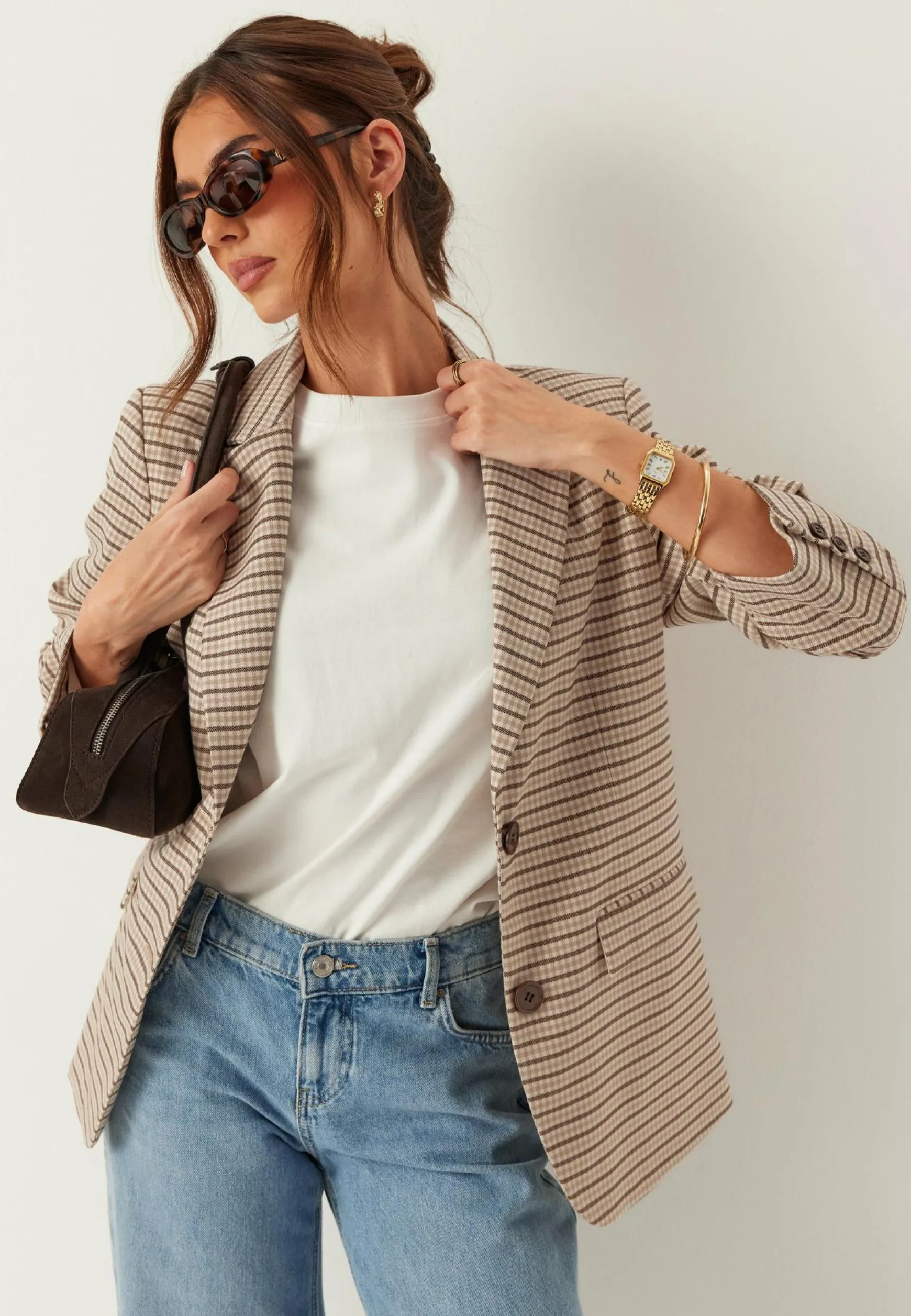 Oversized L/S blazer