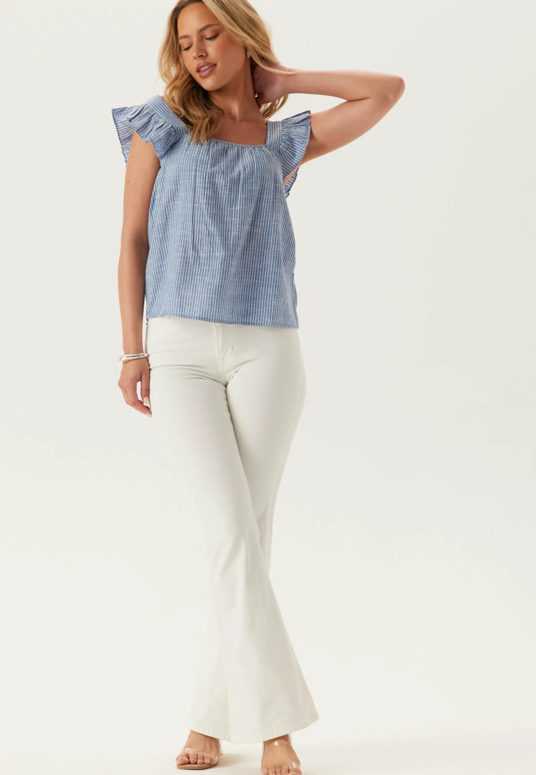 Pcapia Sl Square Neck Top