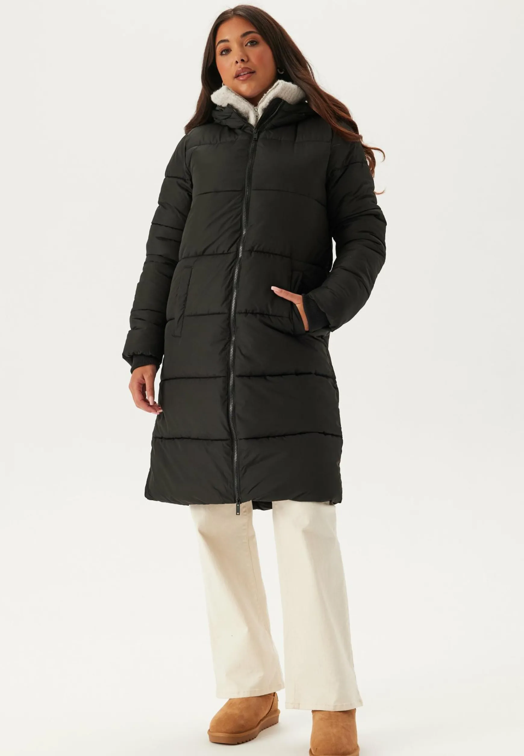 Pcbee New Long Puffer Jacket