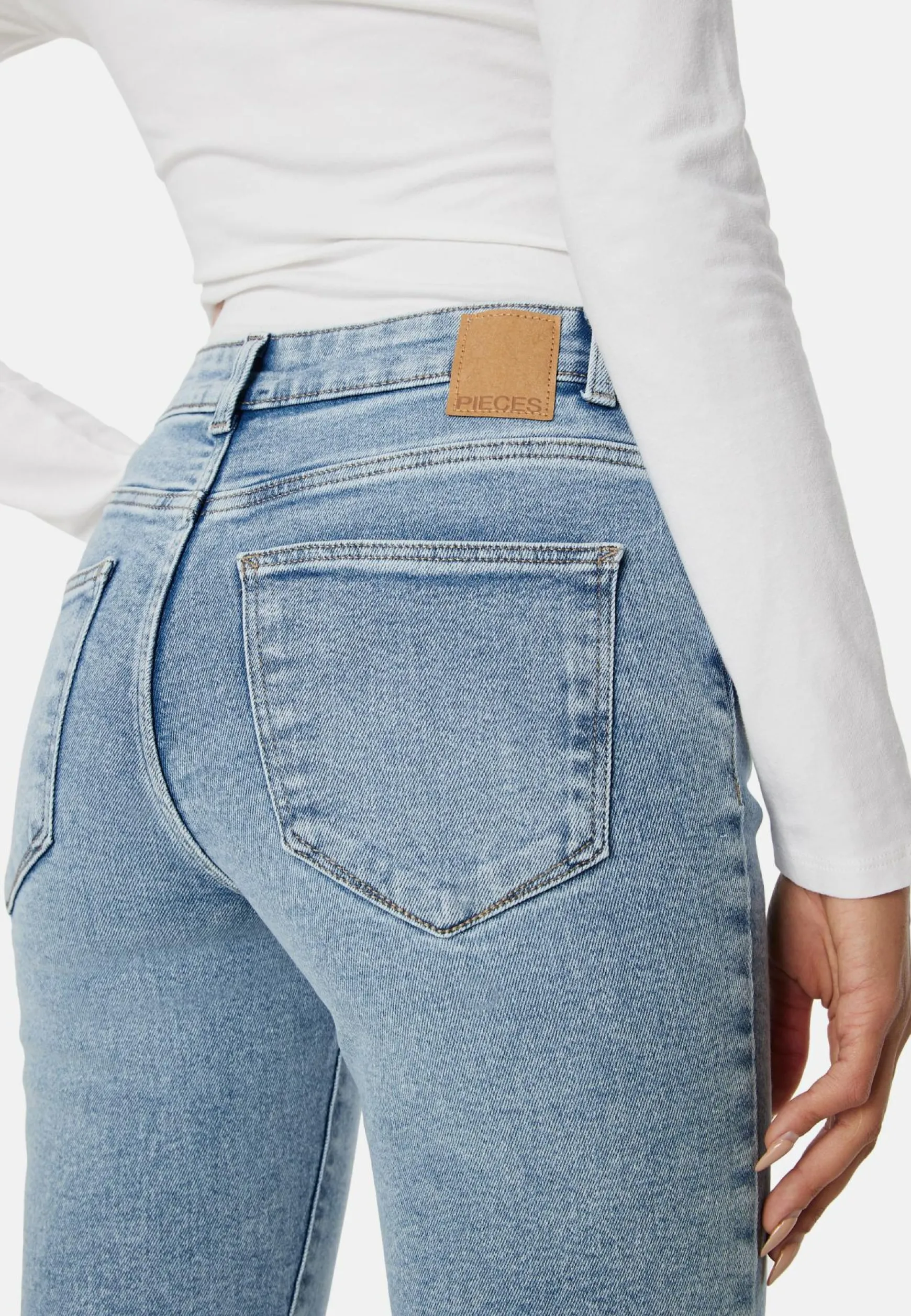 Pcdana Mid Waist Skinny Jeans