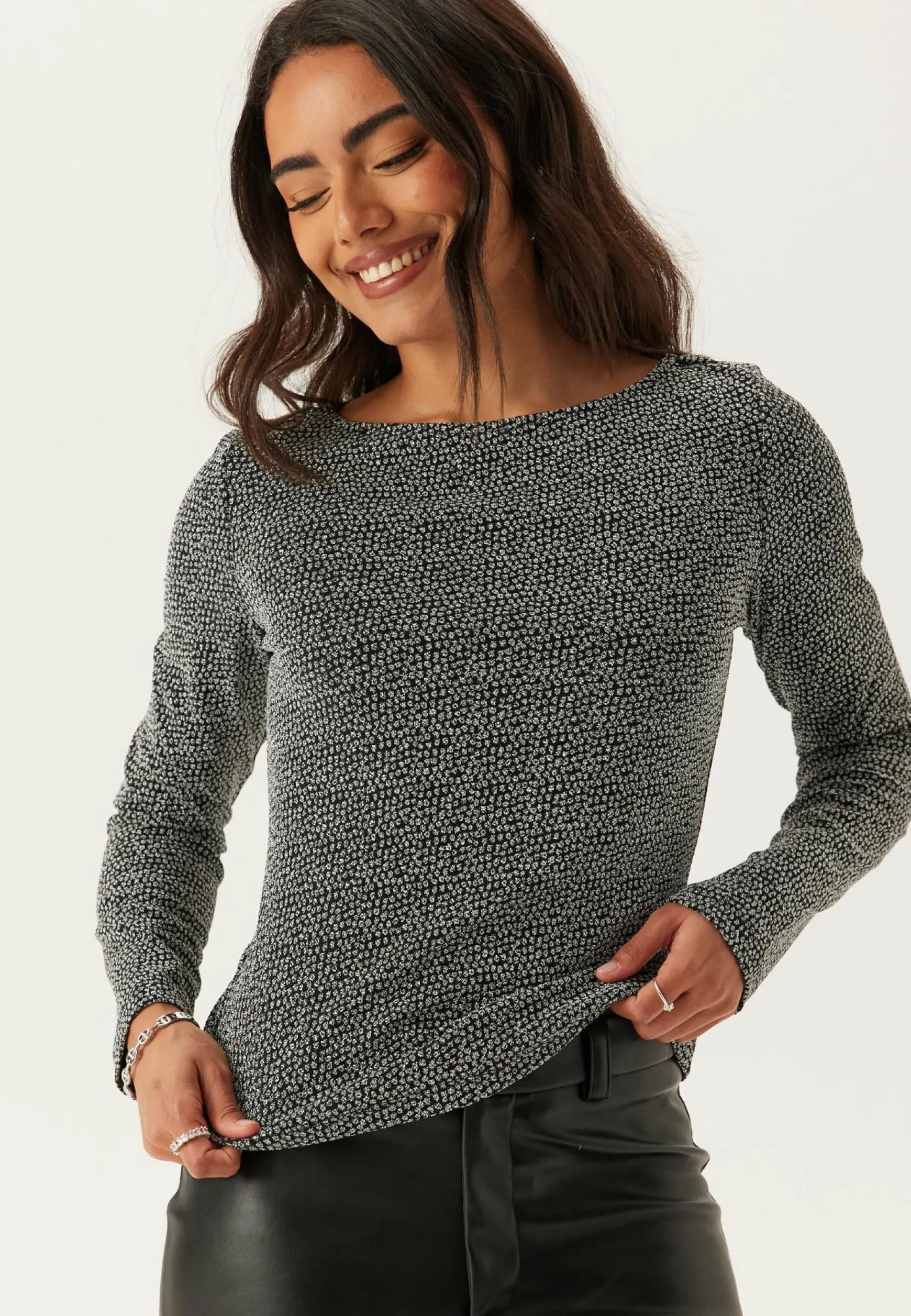 Pcjina Ls Boatneck Top Jrs