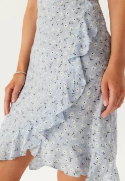 Pcnya Strap Flounce Dress