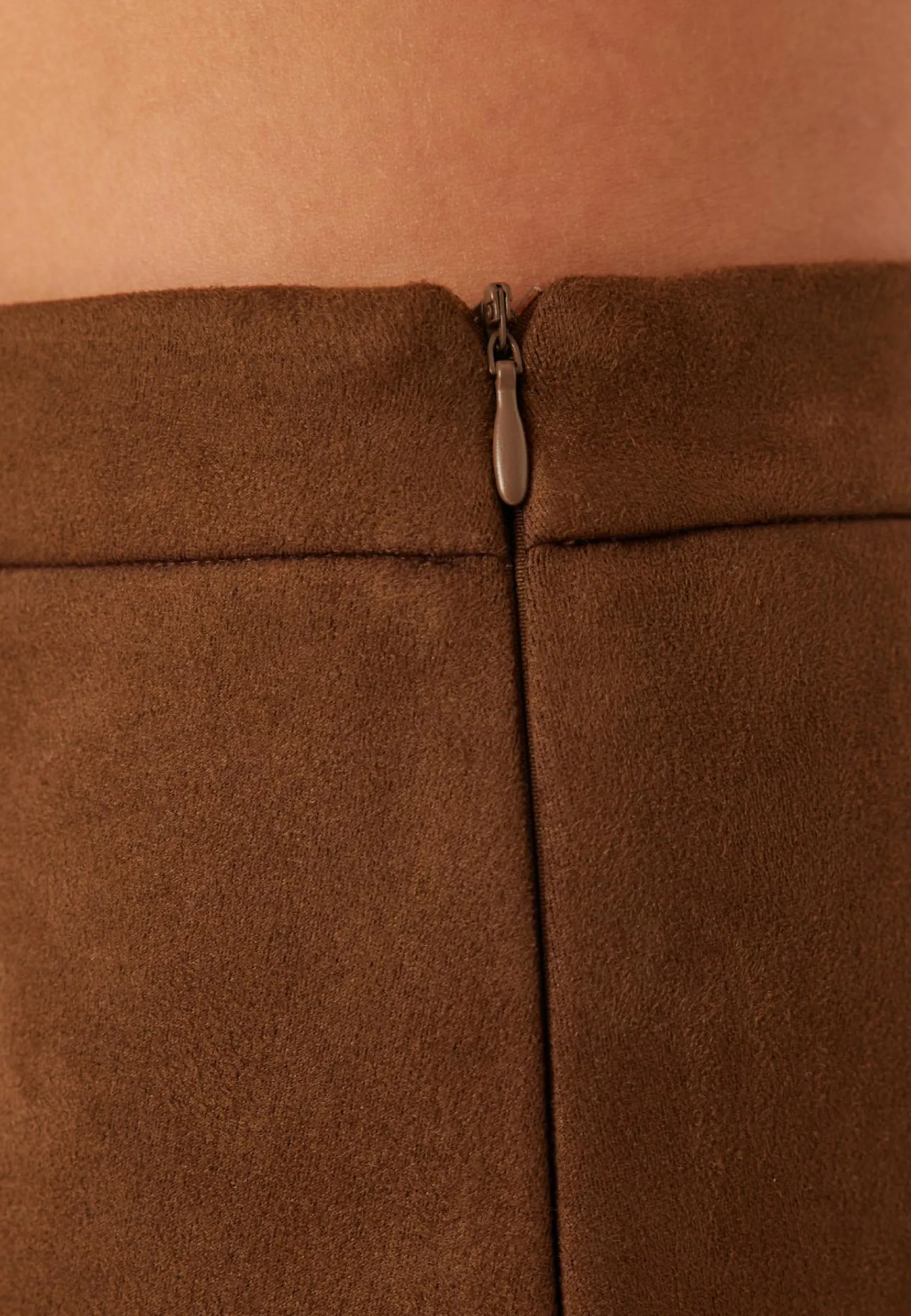 Pcrakel Brushed Hw Mini Skirt