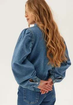 Pcritt Ls Denim Shirt