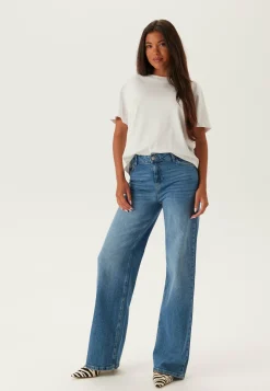 Pcsilke Mw Wide Jeans