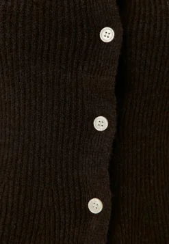 Pcsilly Ls Puff Knit Cardigan