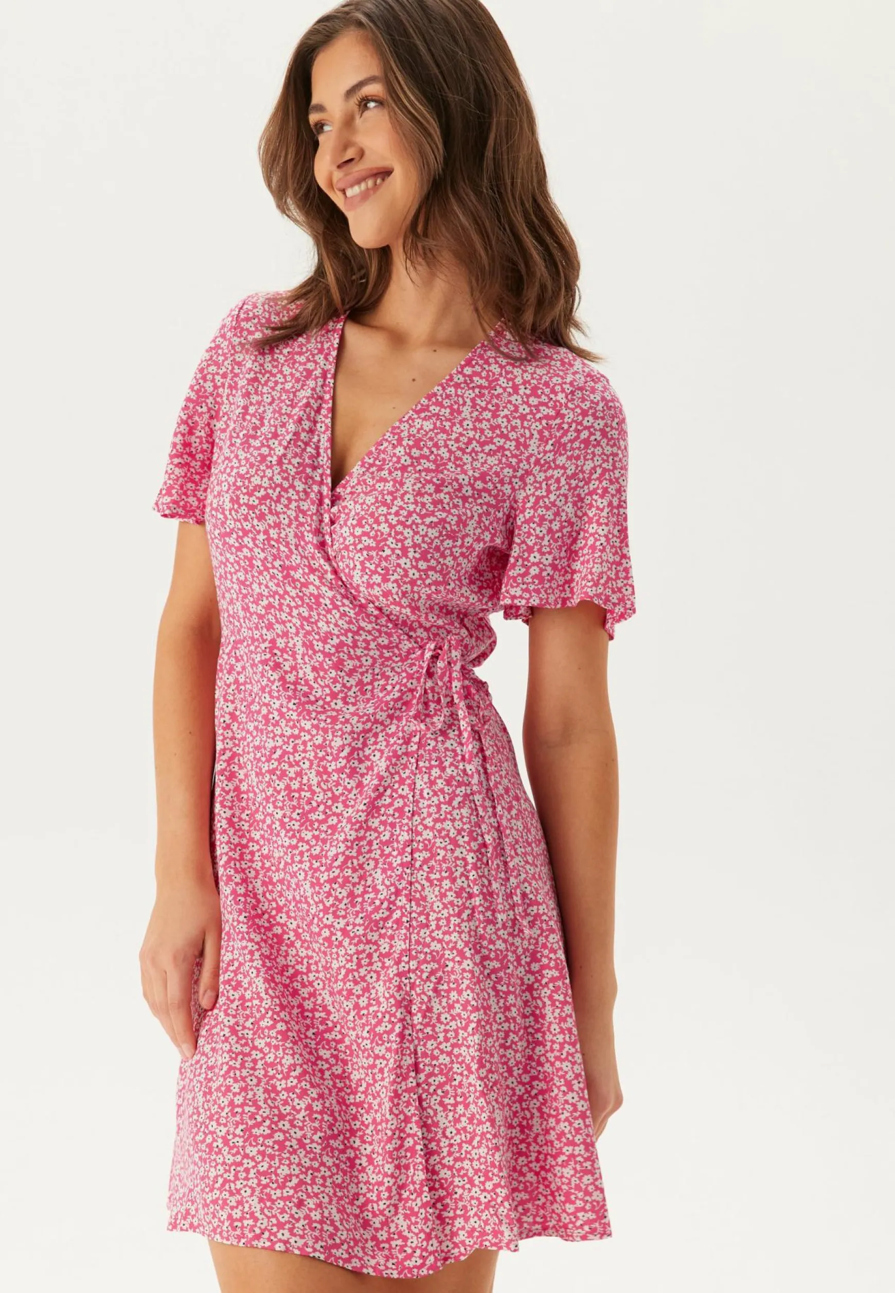 Pctala New Ss Wrap Dress