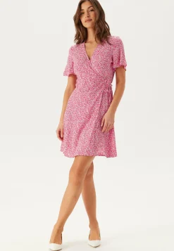 Pctala New Ss Wrap Dress
