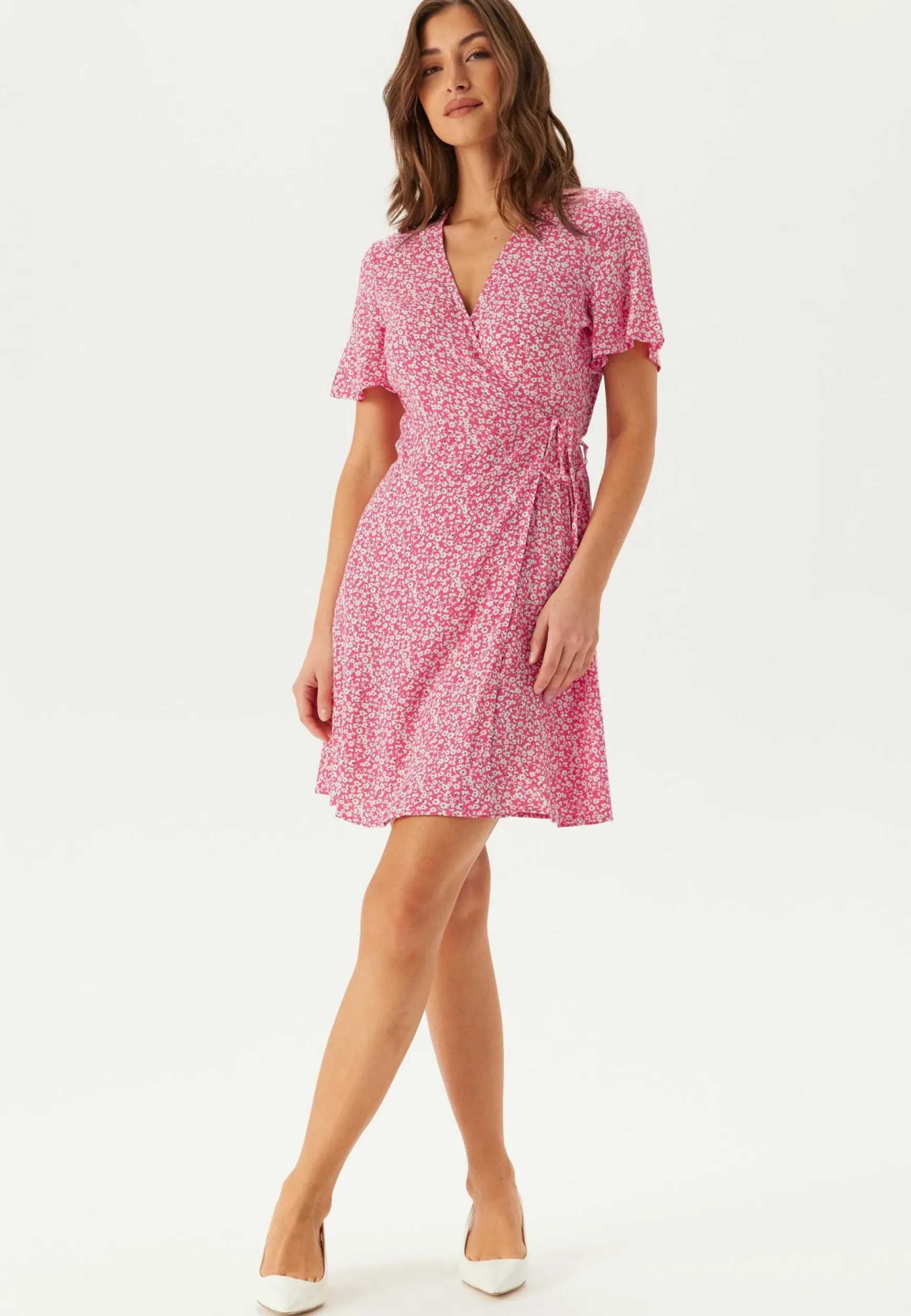 Pctala New Ss Wrap Dress