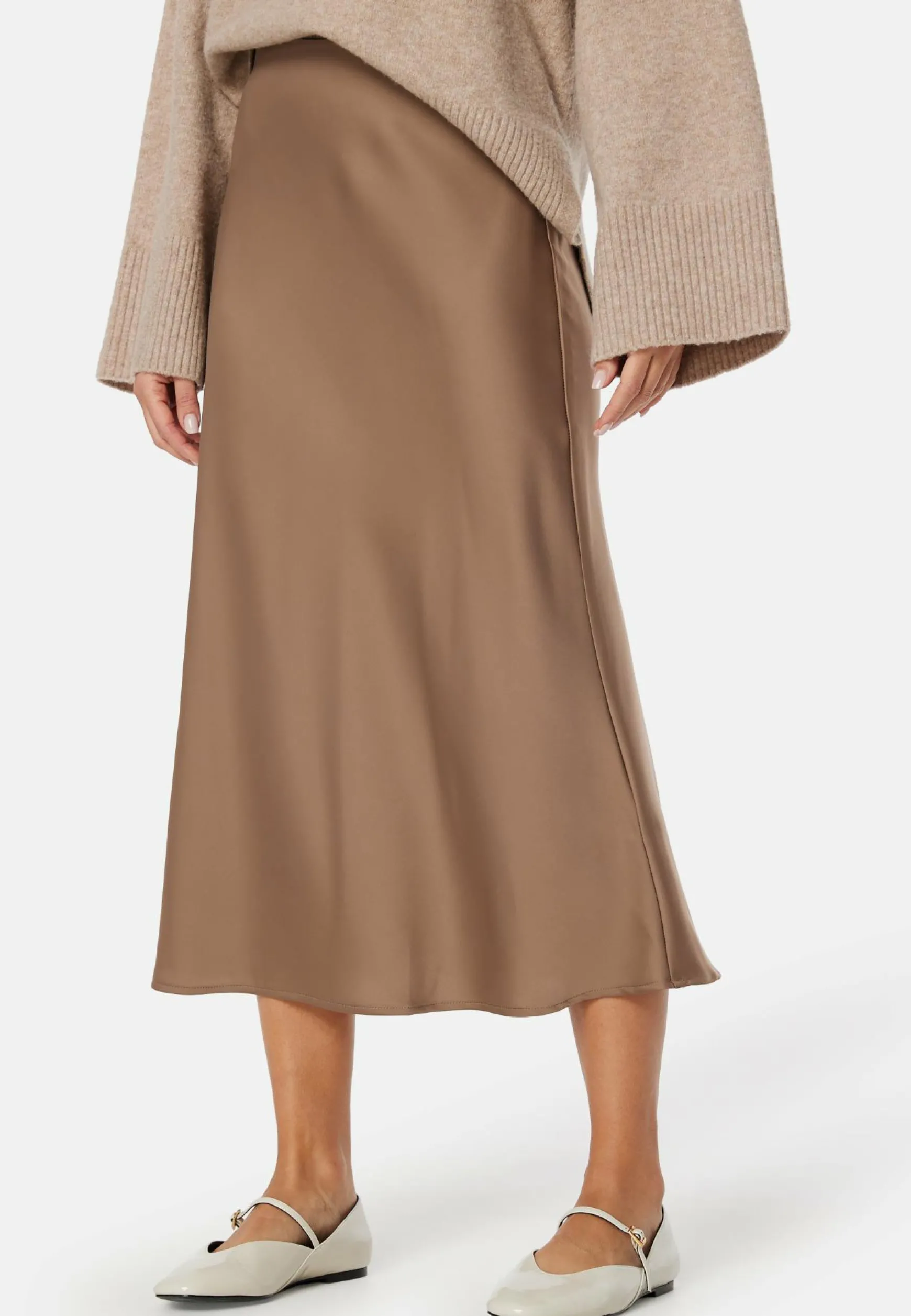 Pella High Waist Midi Skirt