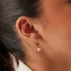 Petite Kennedy Hoops Earrings