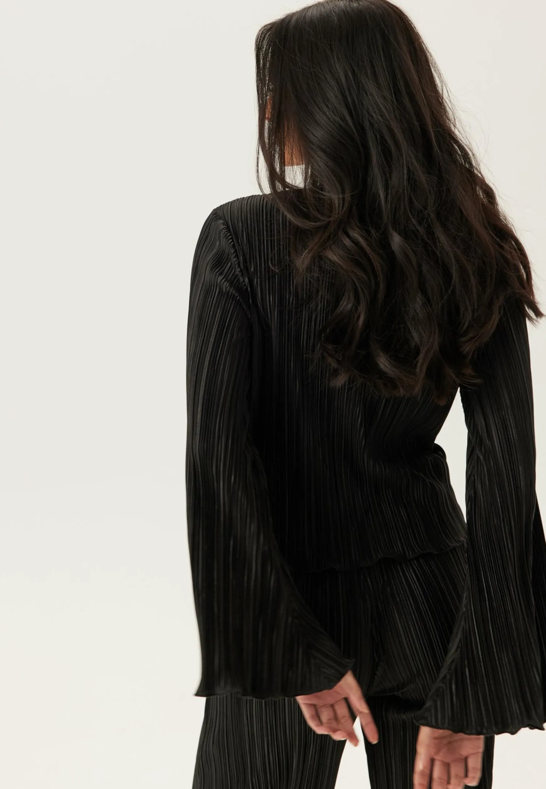 Pleated Frill Top