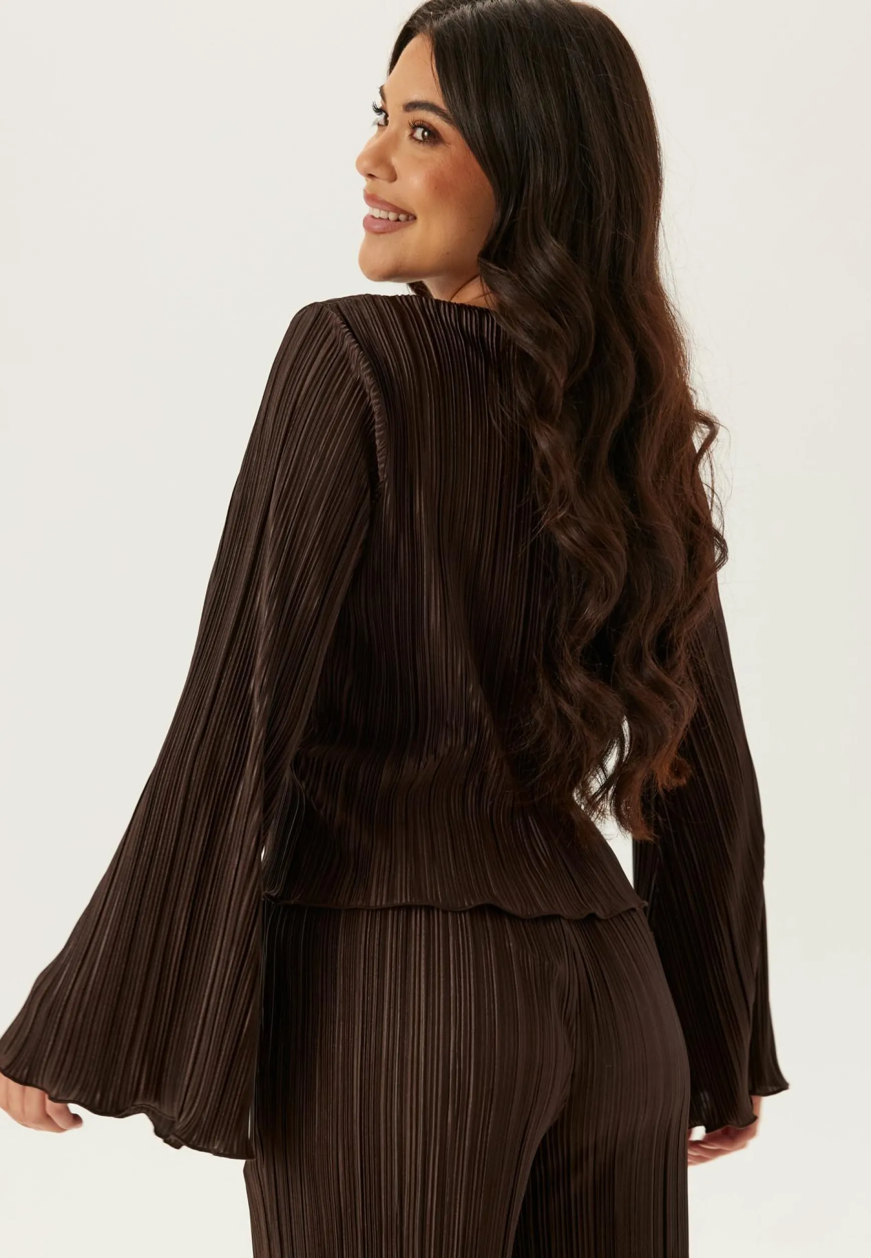 Pleated Frill Top
