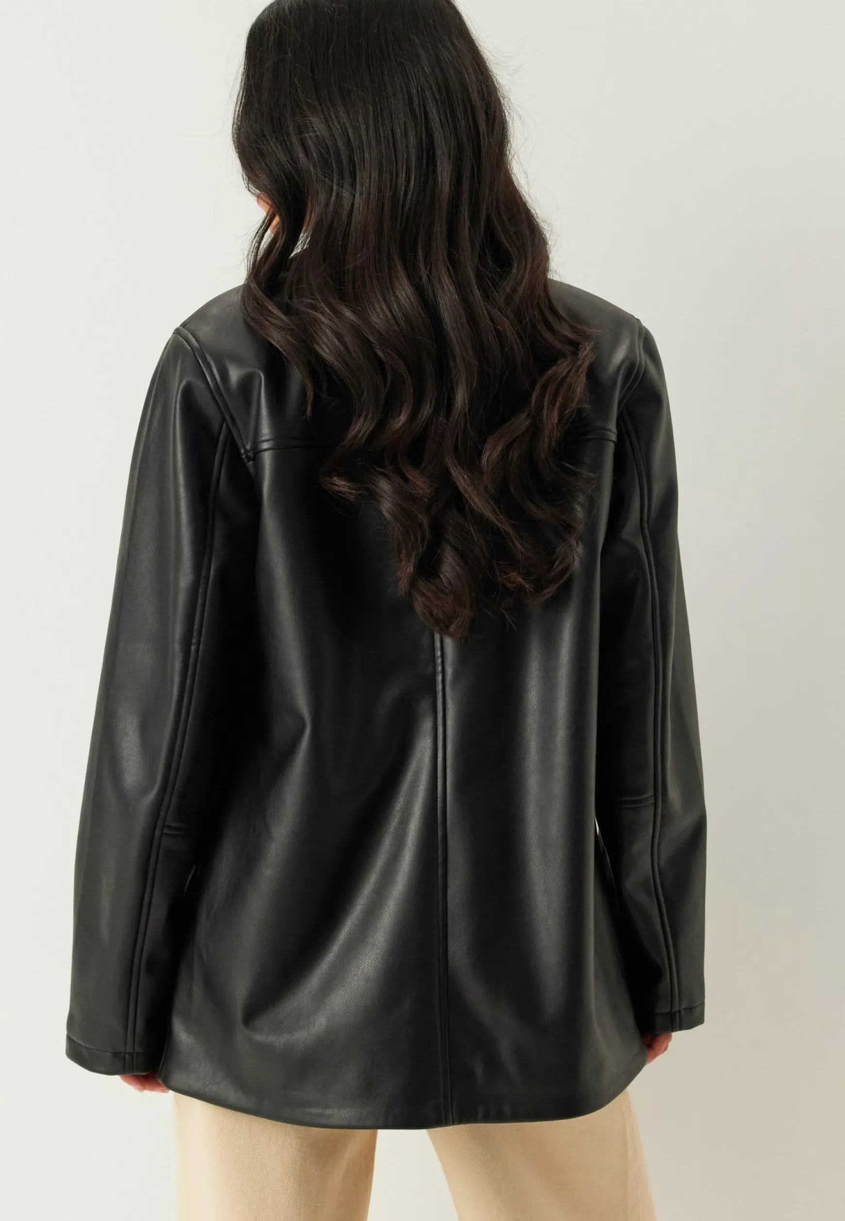 PU Blazer Jacket