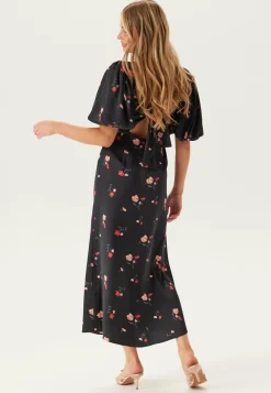 Puff Sleeve Ankle Dress
