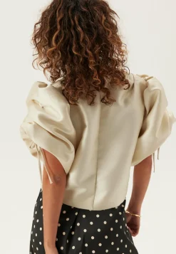 Remake Drawstring Sleeve Jacket