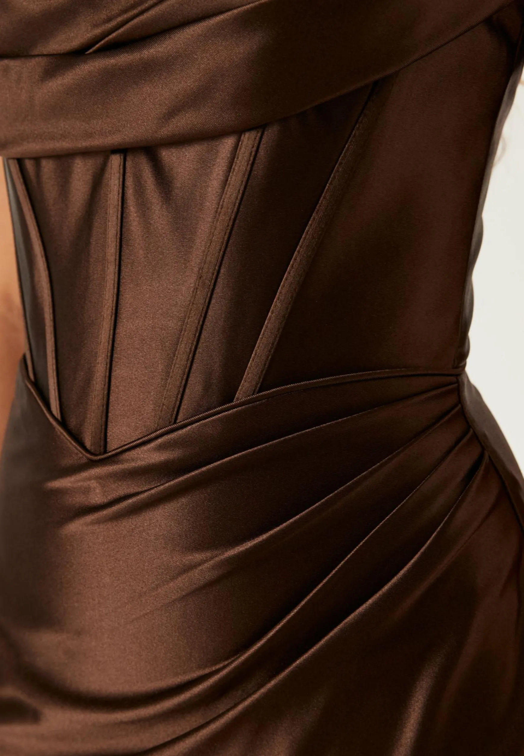 Satin Evening Dress