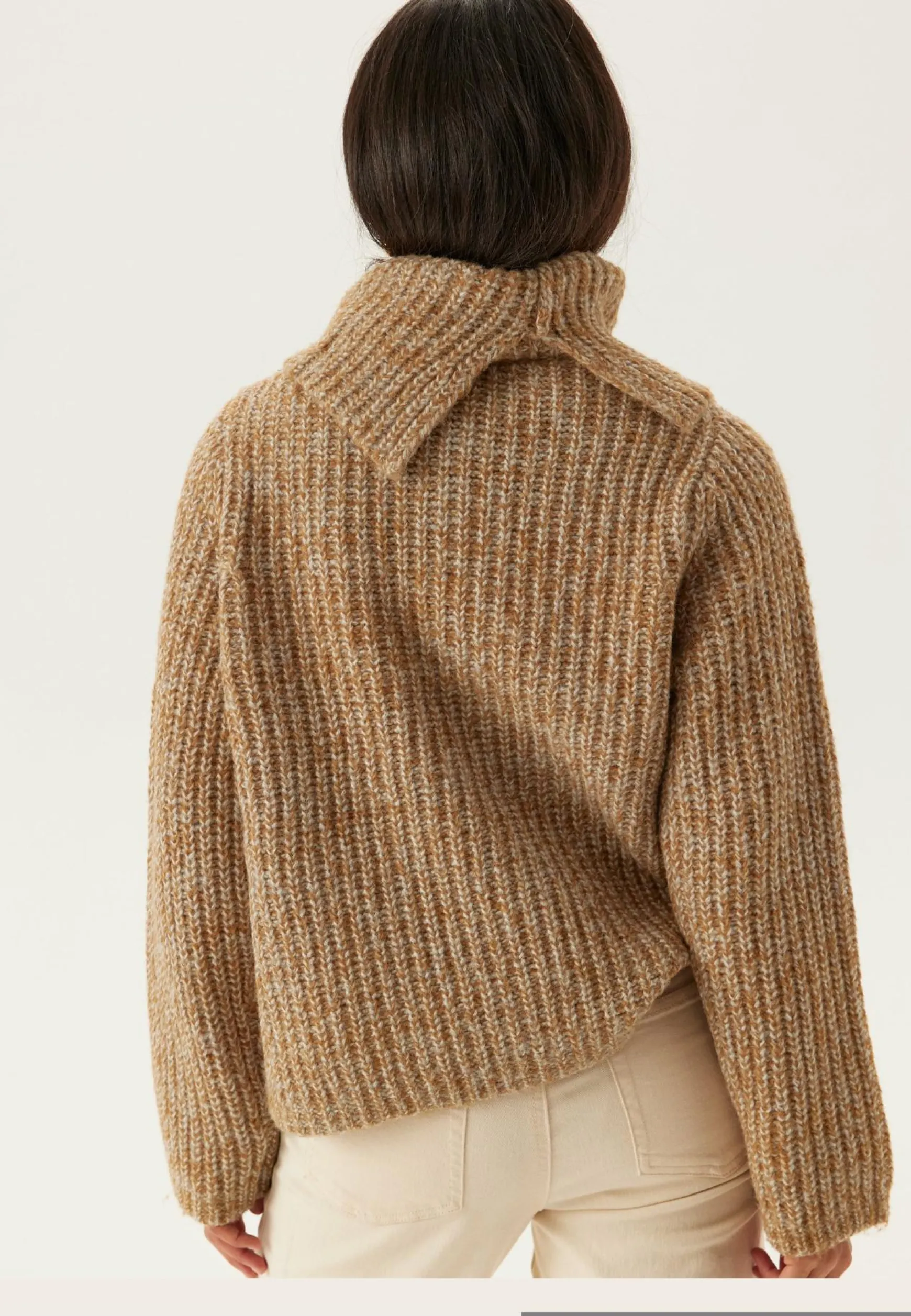 Slfchicago Ls Knit Split Roll