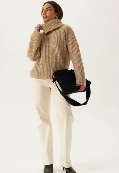 Slfchicago Ls Knit Split Roll
