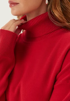 Slfkamma Ls Knit Roll Neck Noo