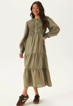 Smock Midi Dress