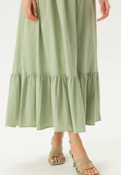 Square Neck Cotton Maxi Dress
