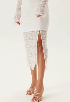 Square Neck Lace Dress