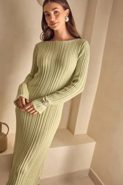 Structure Knitted Dress