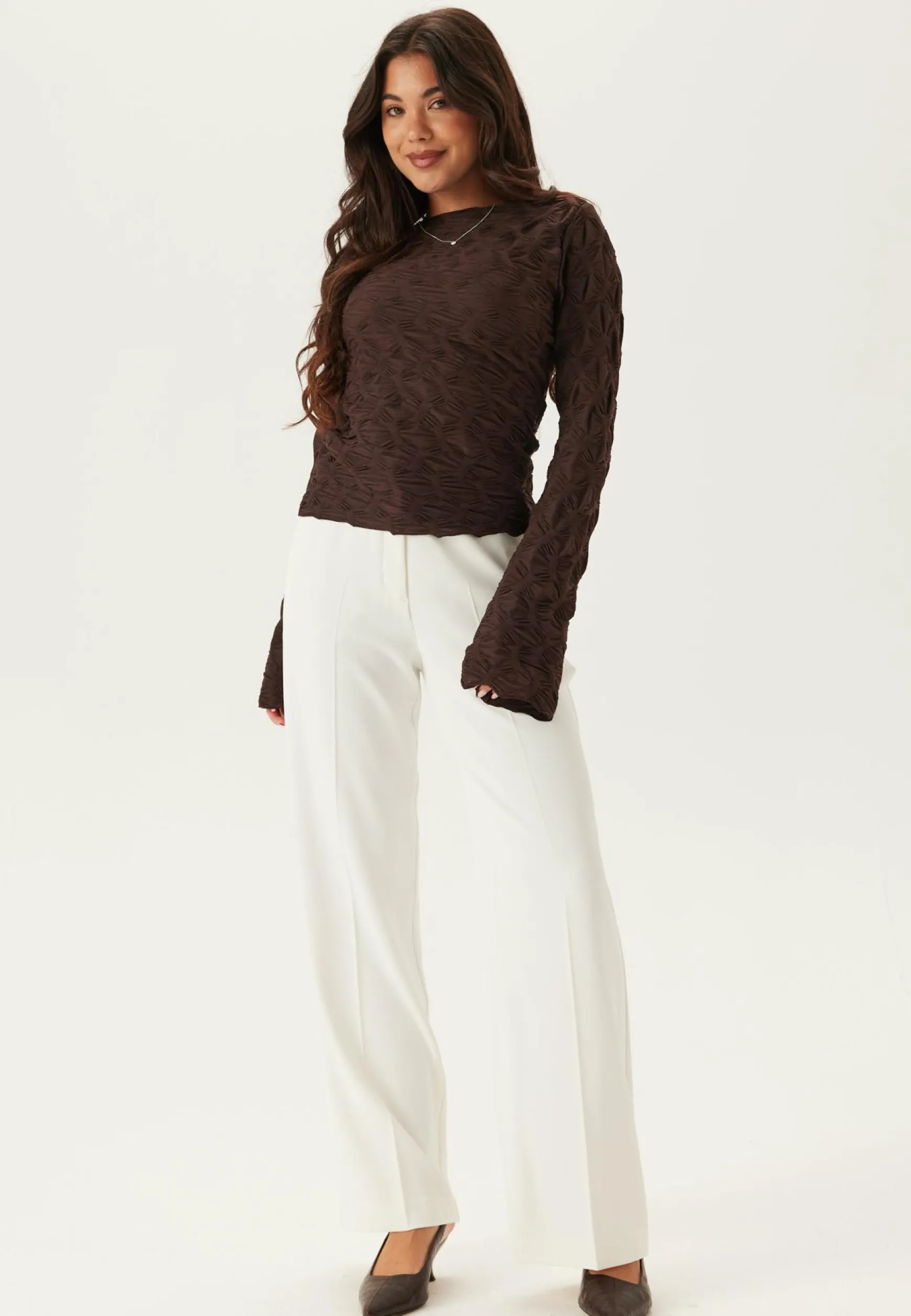 Structure Long Sleeve Top