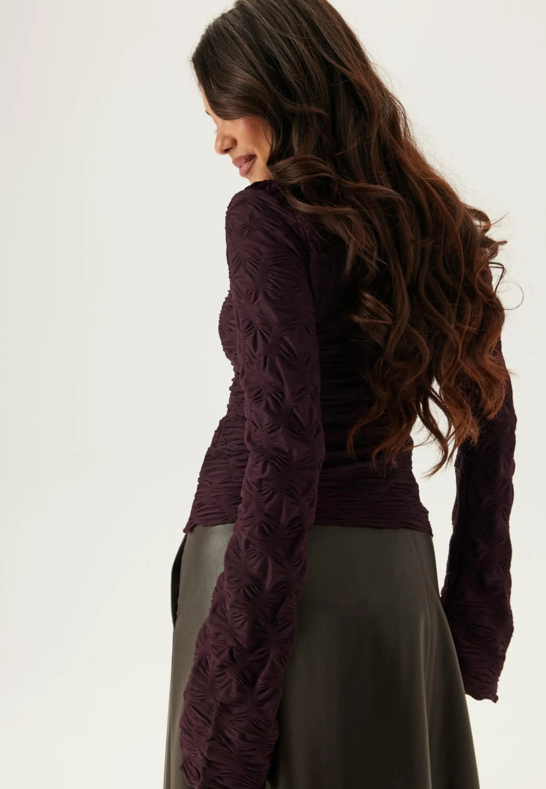 Structure Long Sleeve Top