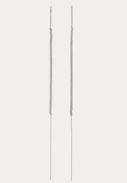 Tahoe Chain Earrings Silver-pl