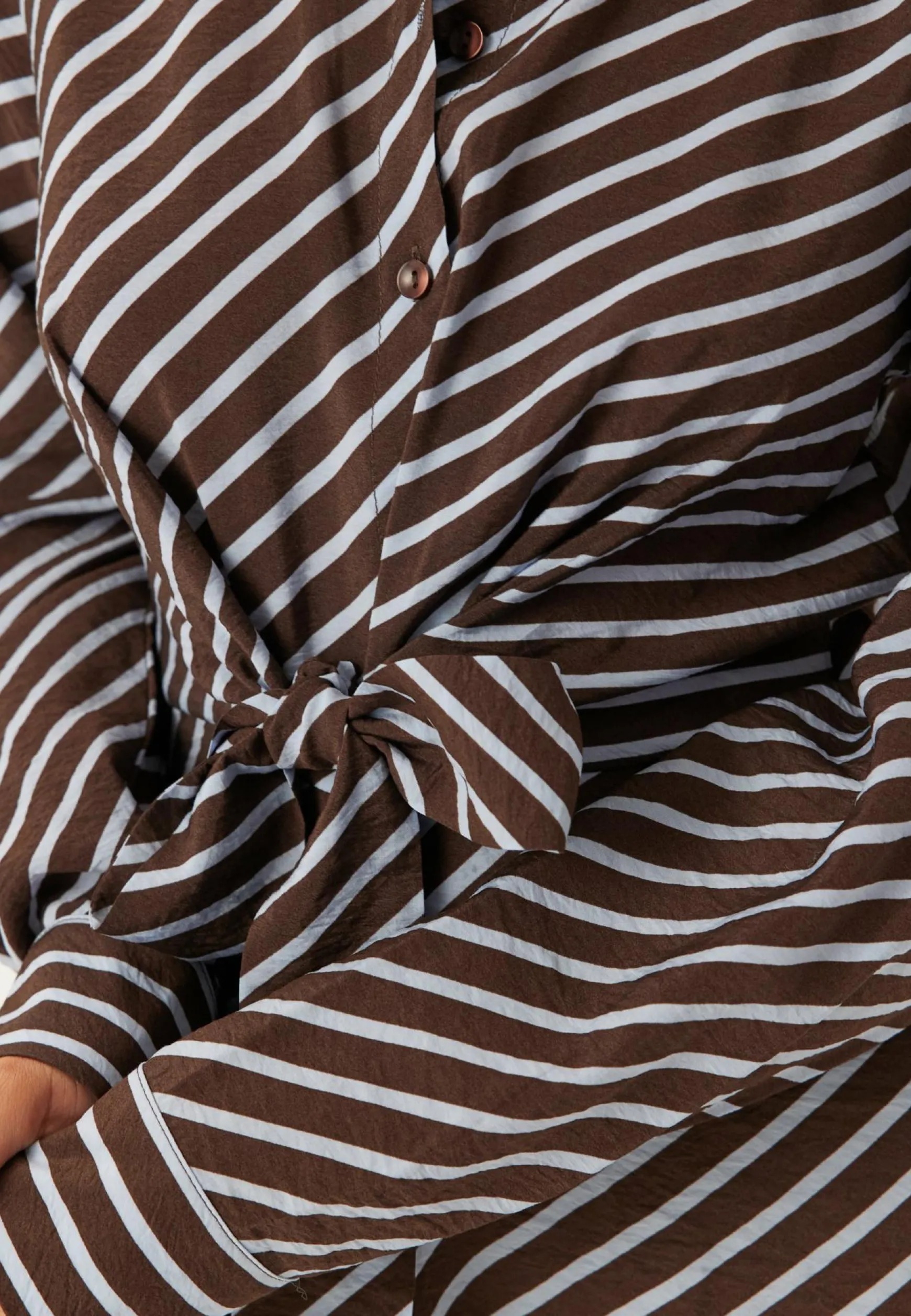 Tie Detail Shirt Dress