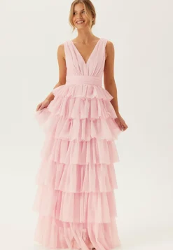 Tulle Frill Gown