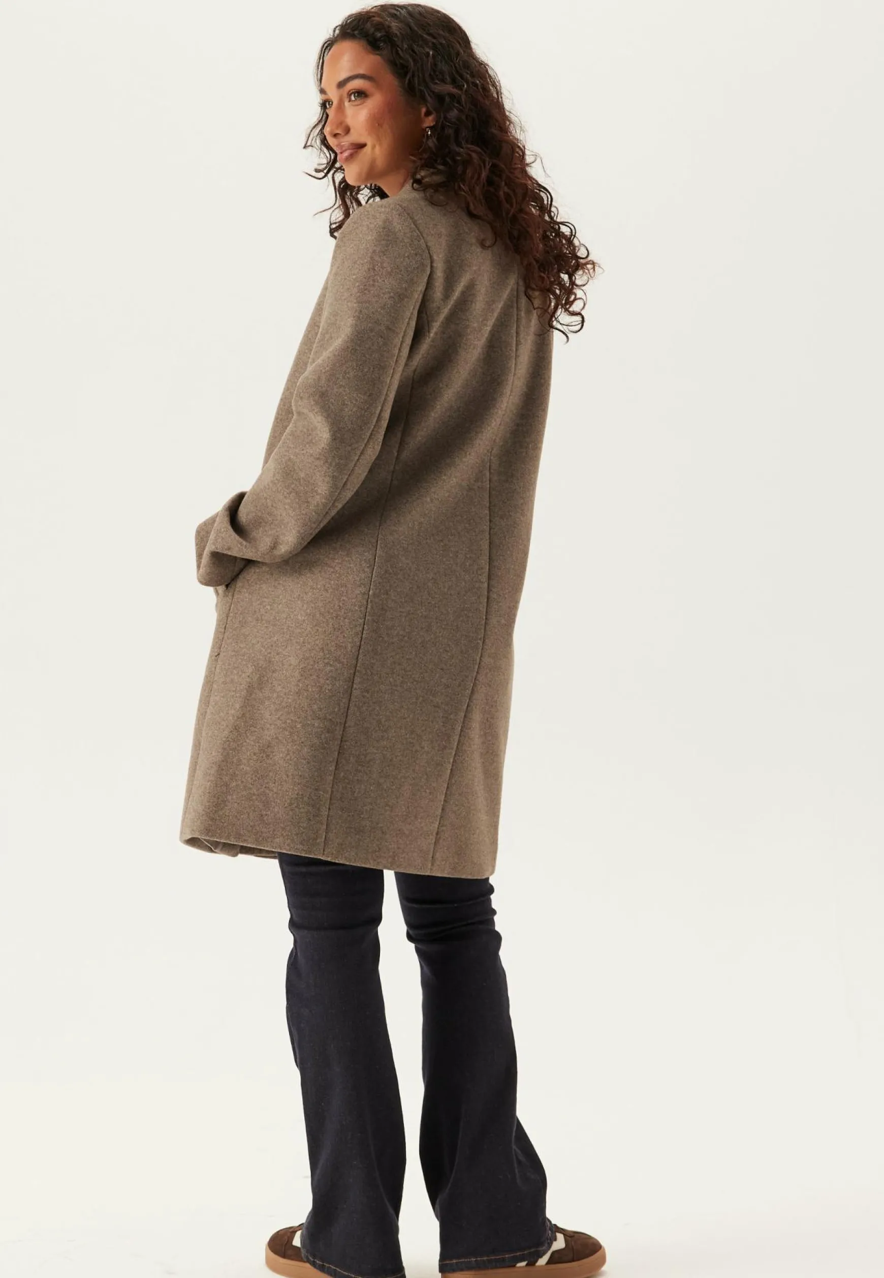 Viclaudia Button Coat