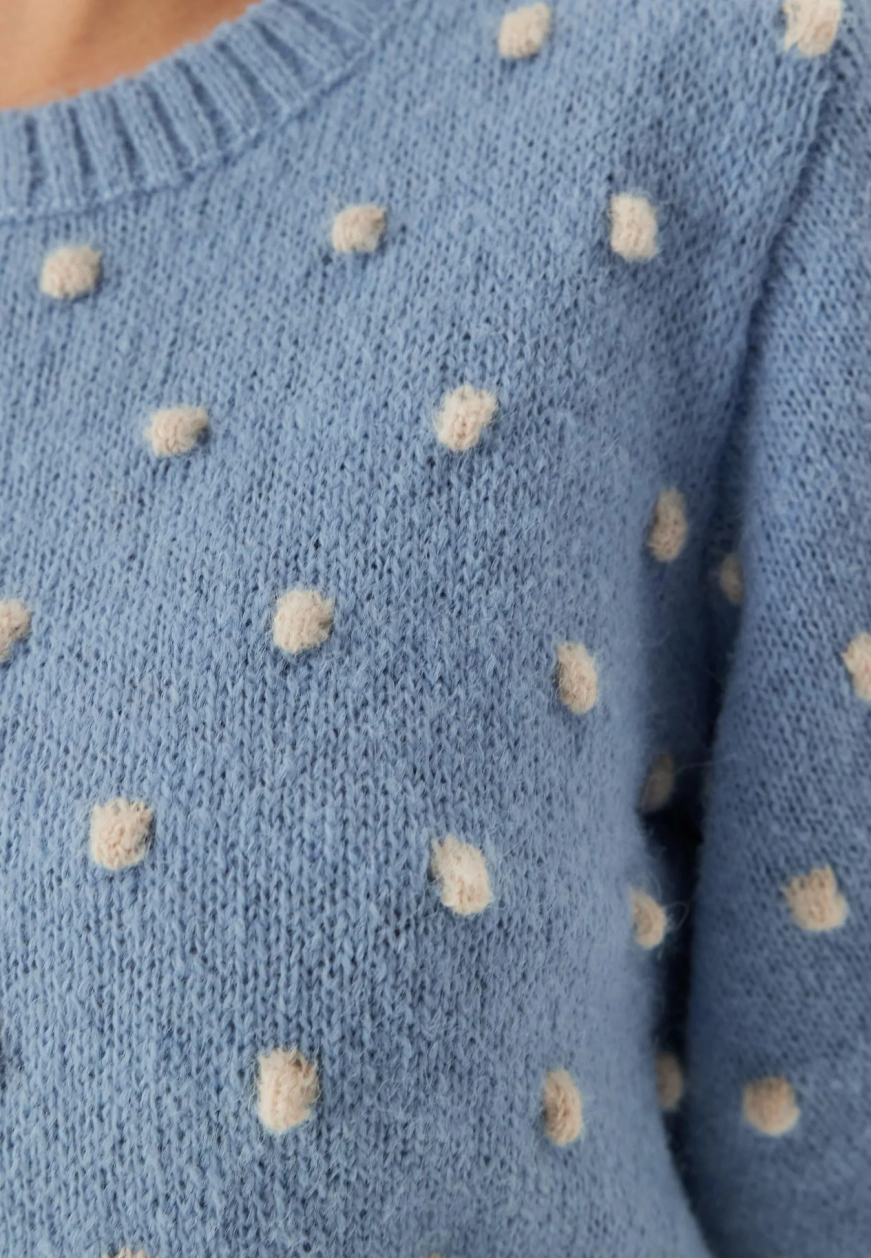 Vidottie 2/4 SLEEVE KNIT TOP S
