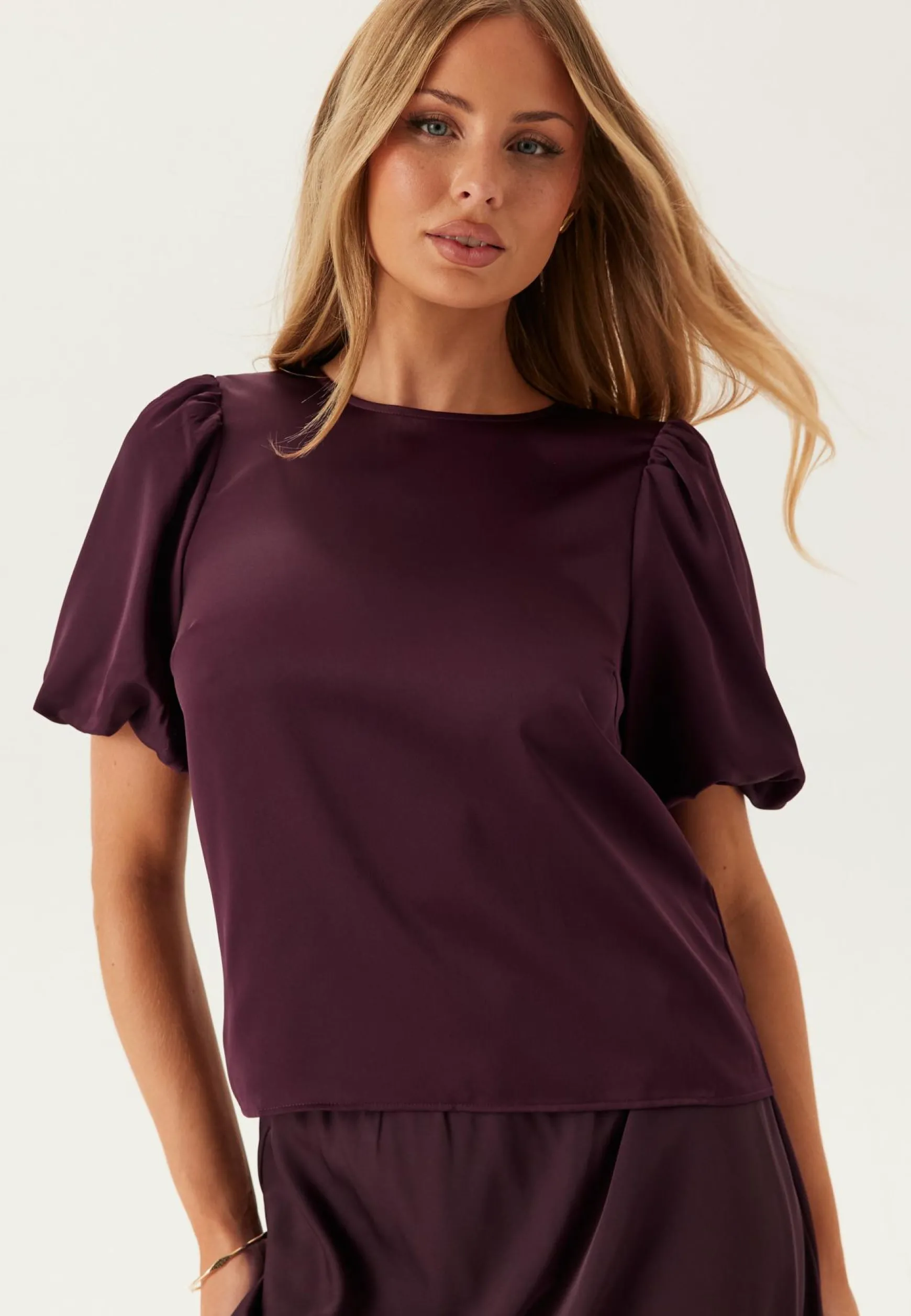 Viellette 2/4 SATIN PUFF TOP S
