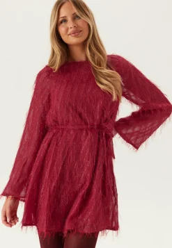 Vifeather L/S O-NECK SHORT DRE