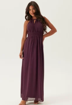 Vimilina Halterneck Maxi Dress