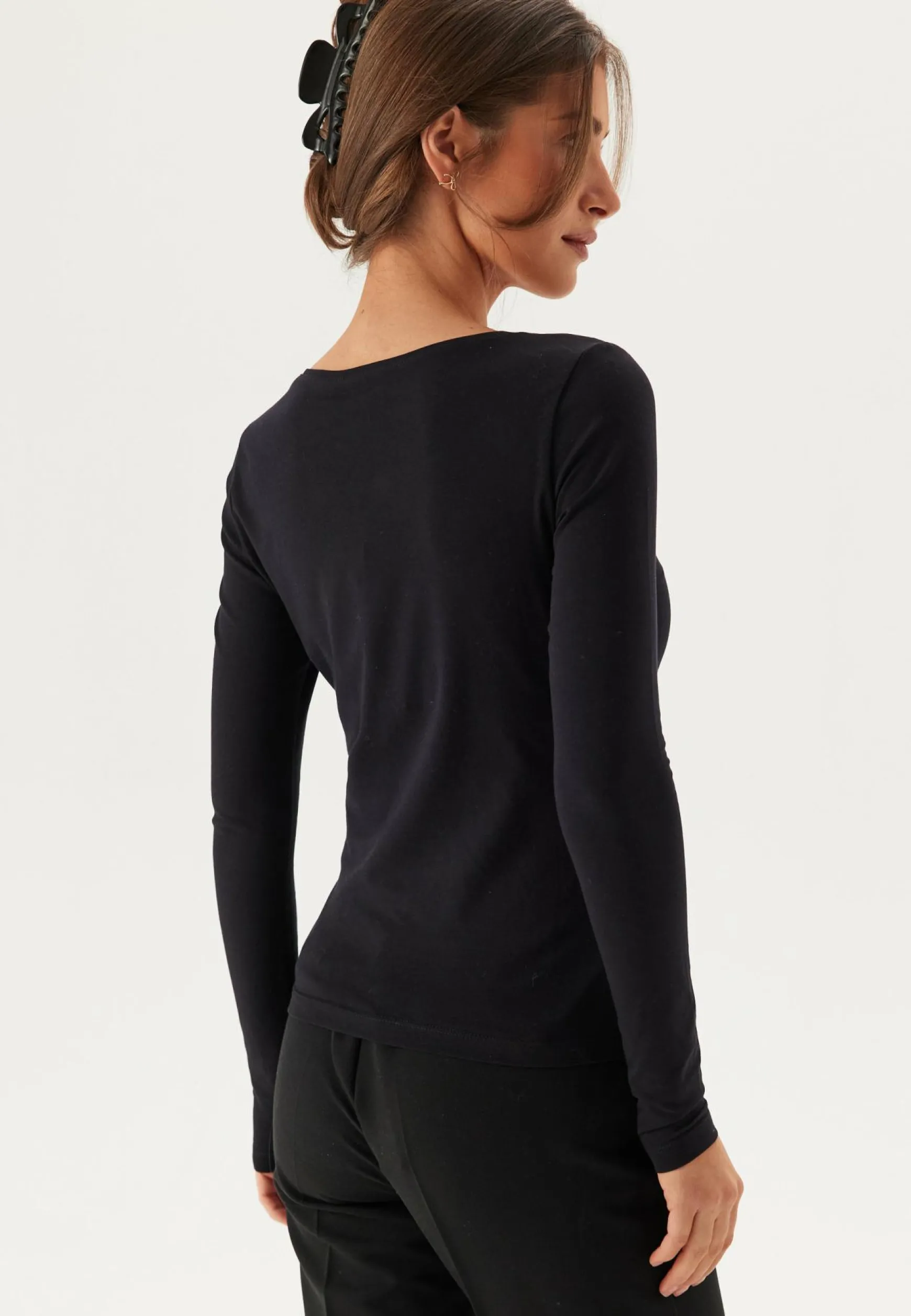 Vinora L/S O-NECK TOP - NOOS