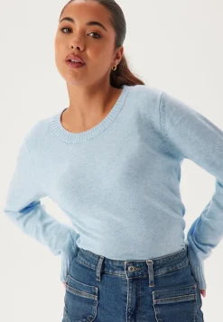 Viril O-neck L/S Knit Top