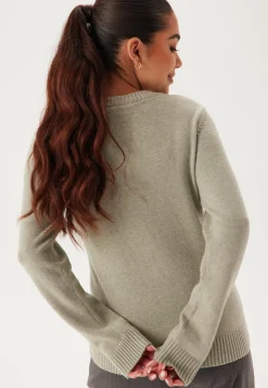 Viril O-neck L/S Knit Top