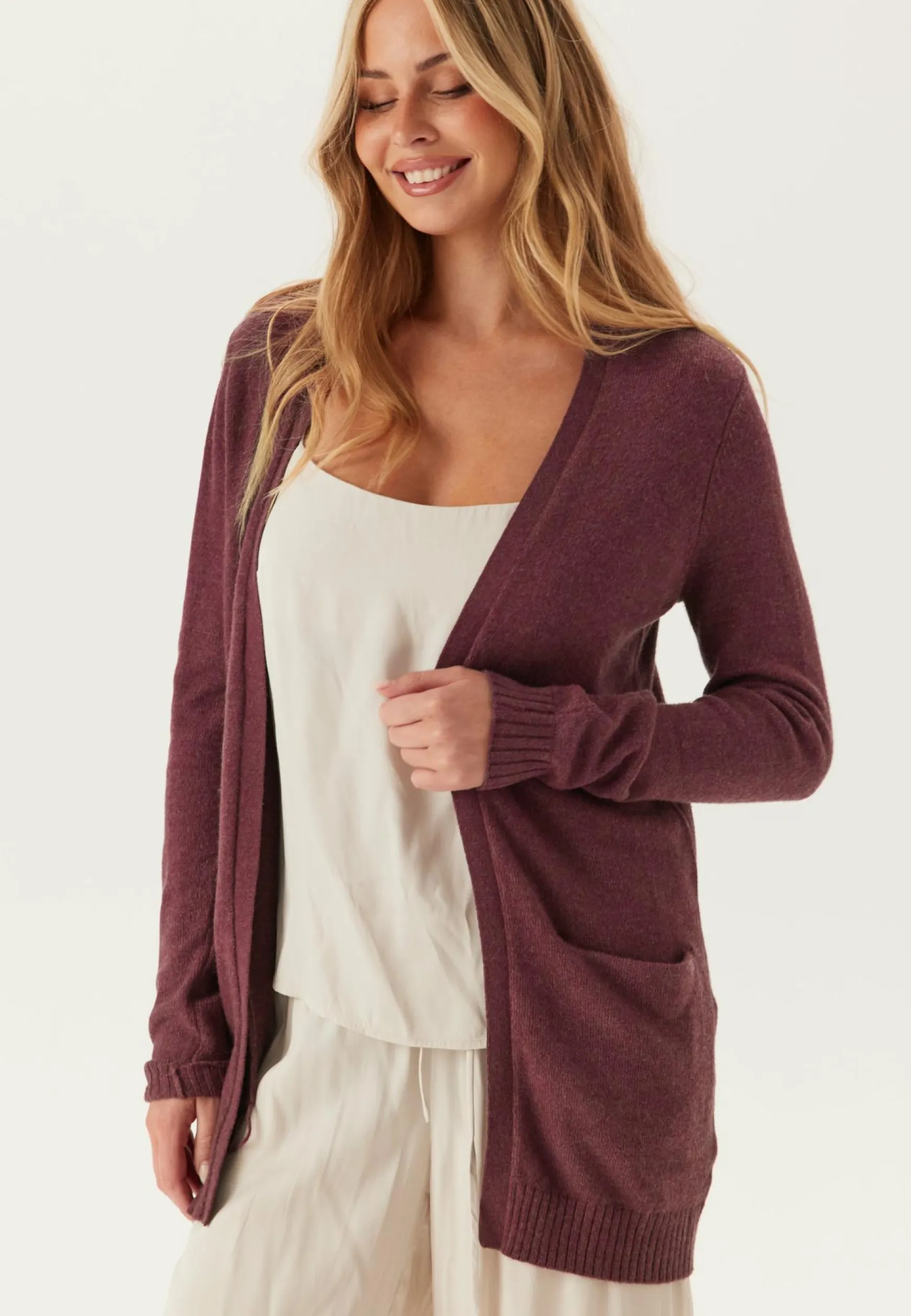Viril Open L/S KNIT CARDIGAN
