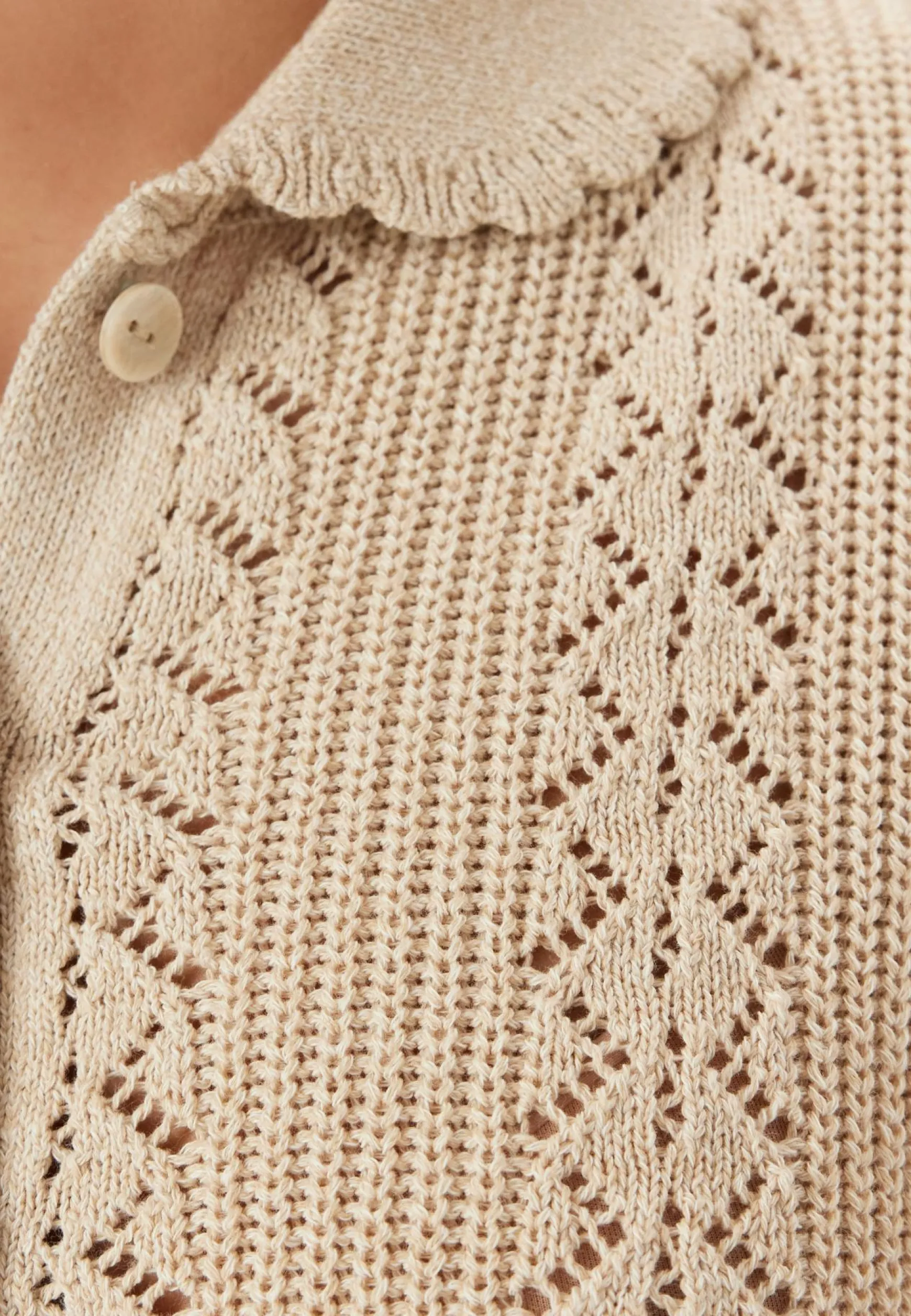 Vmdaria Ss Poloneck Cardigan