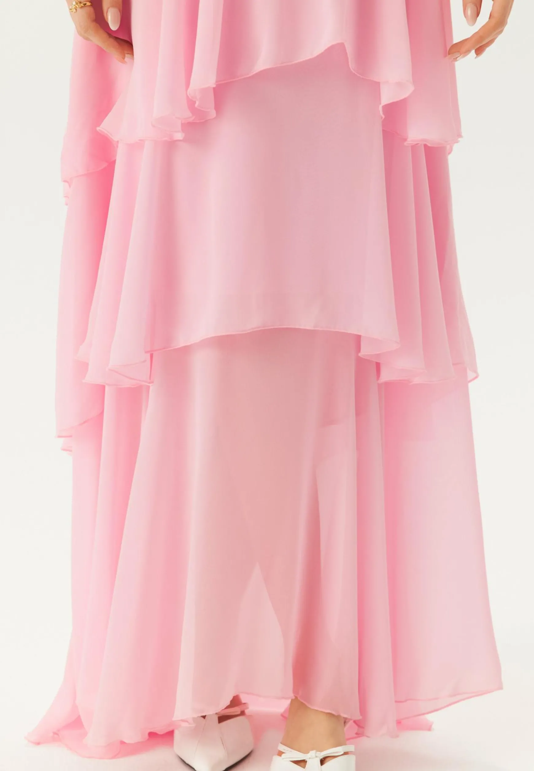 Vmfelicia Sl Ruffle Maxi Dress