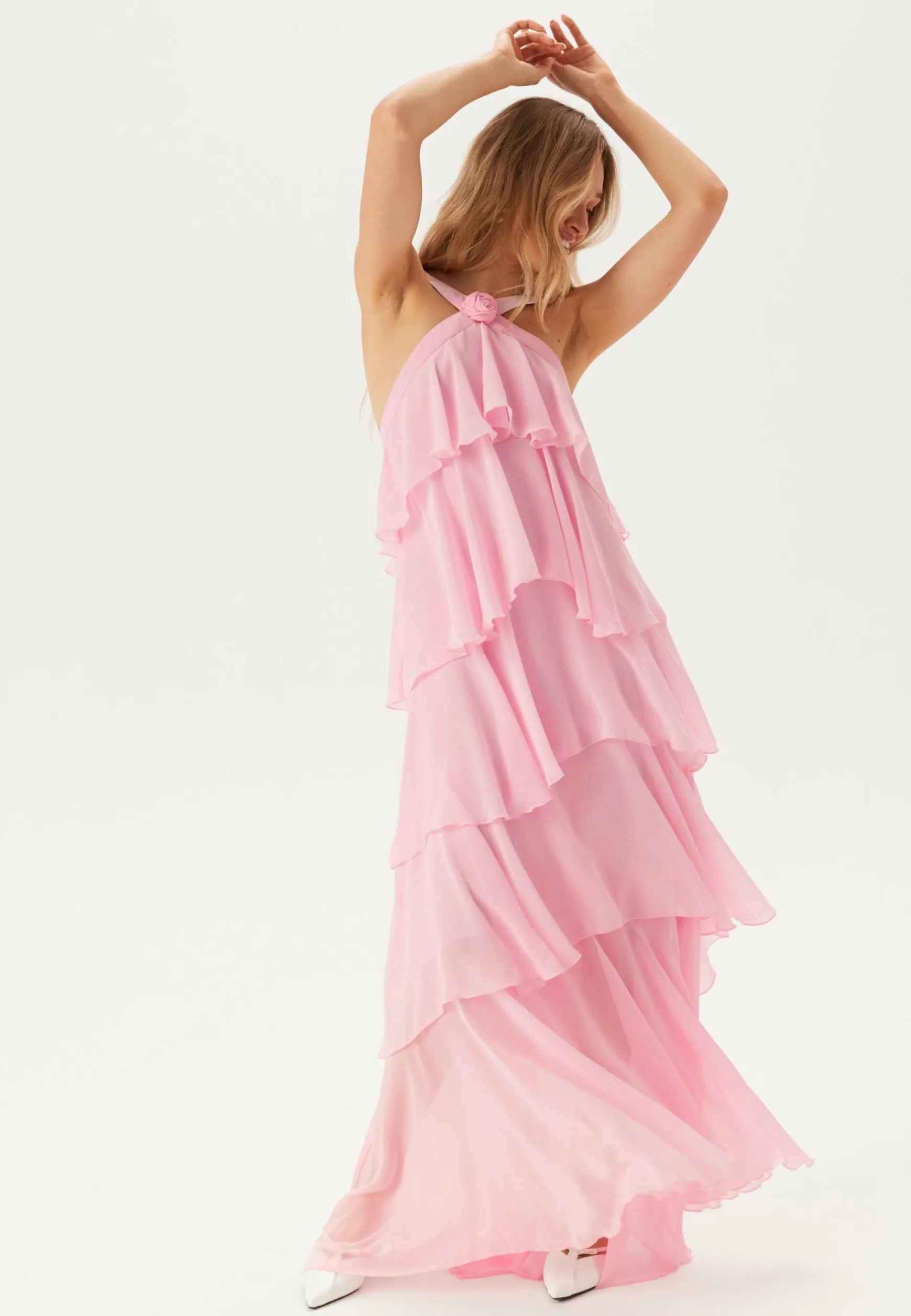 Vmfelicia Sl Ruffle Maxi Dress