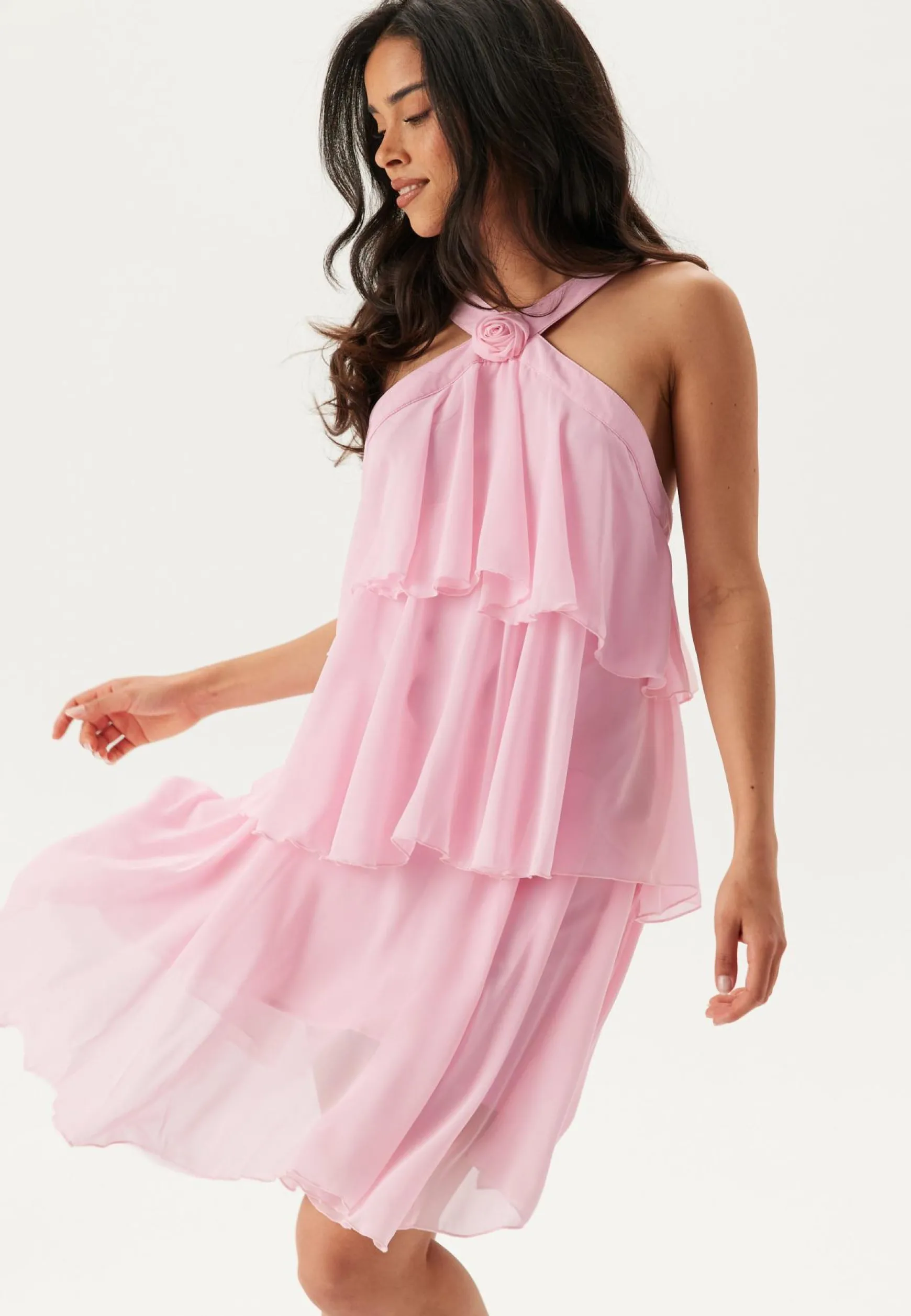 Vmfelicia Sl Ruffle Short Dres