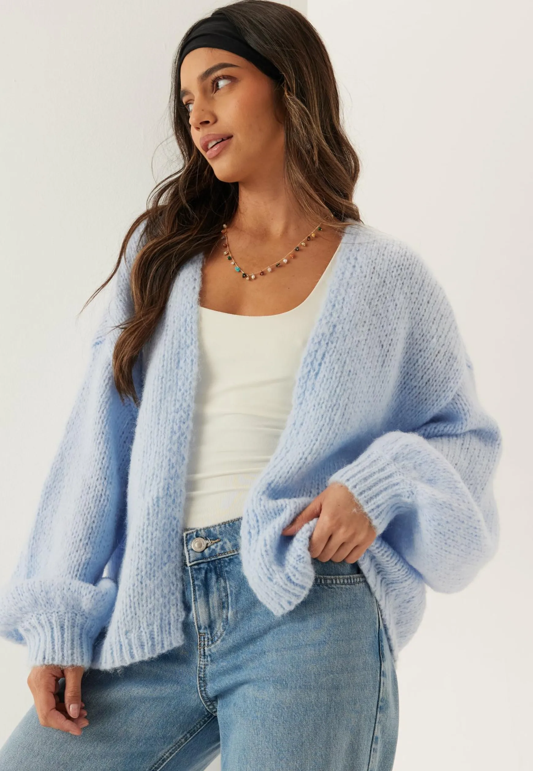 Vmmaybe Ls Open Cardigan
