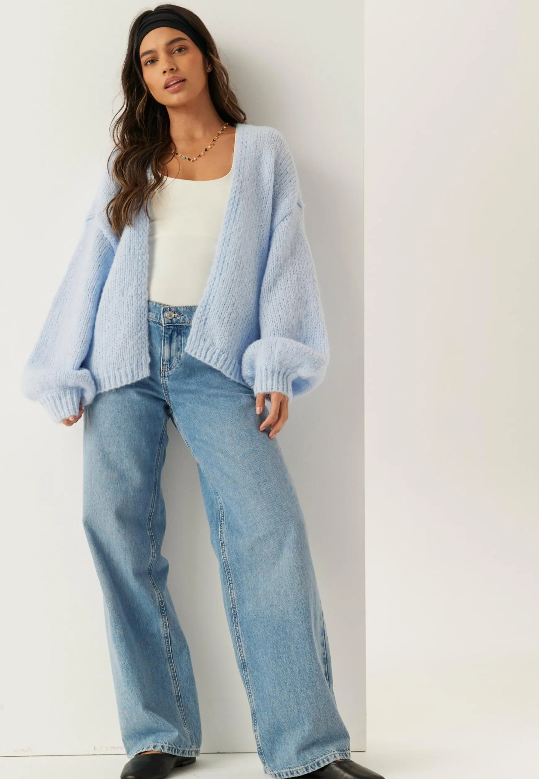 Vmmaybe Ls Open Cardigan