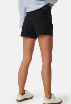 Vmtess mid rise short denim shorts