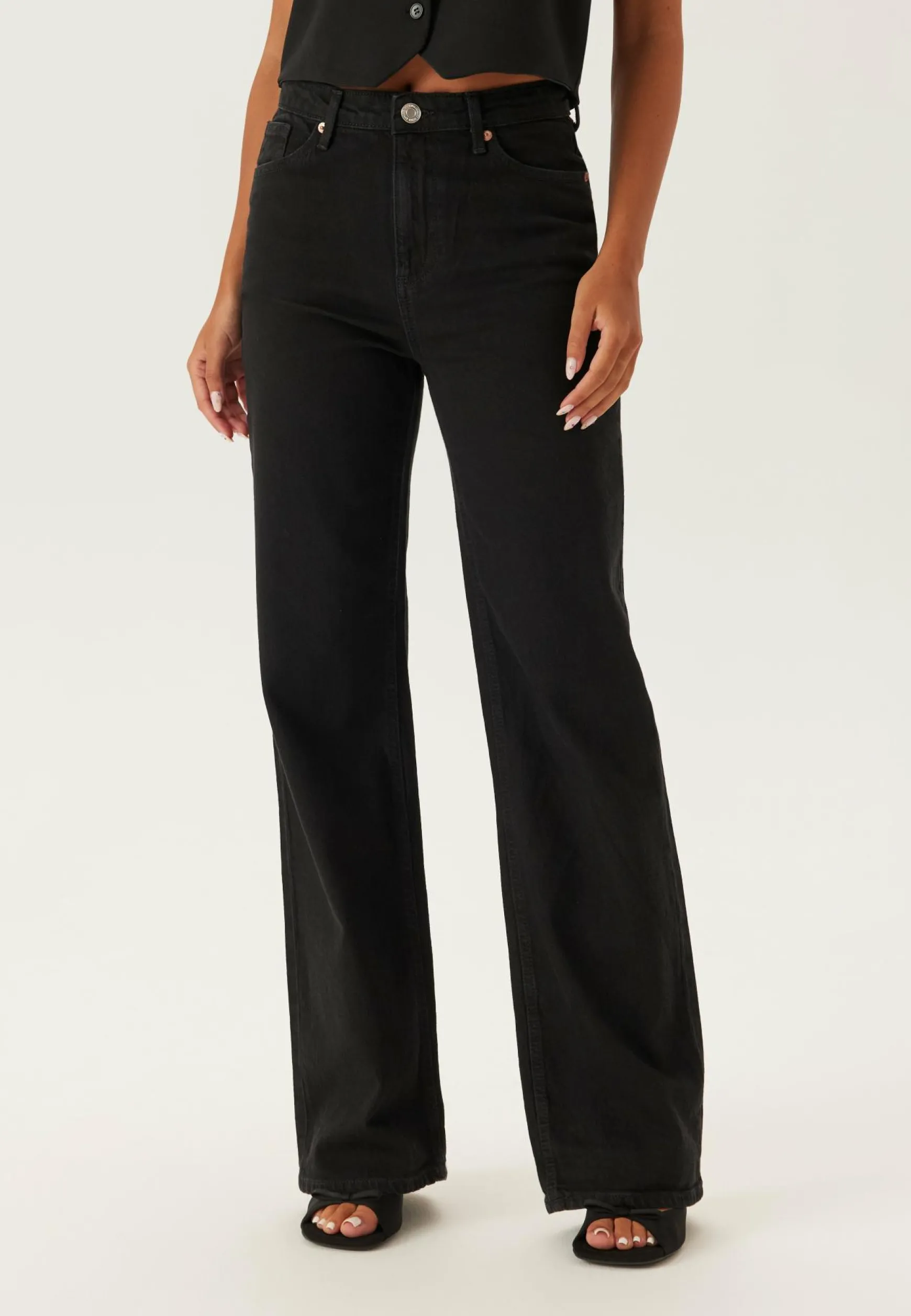 Vmtessa Hr Wide Jeans Ra118
